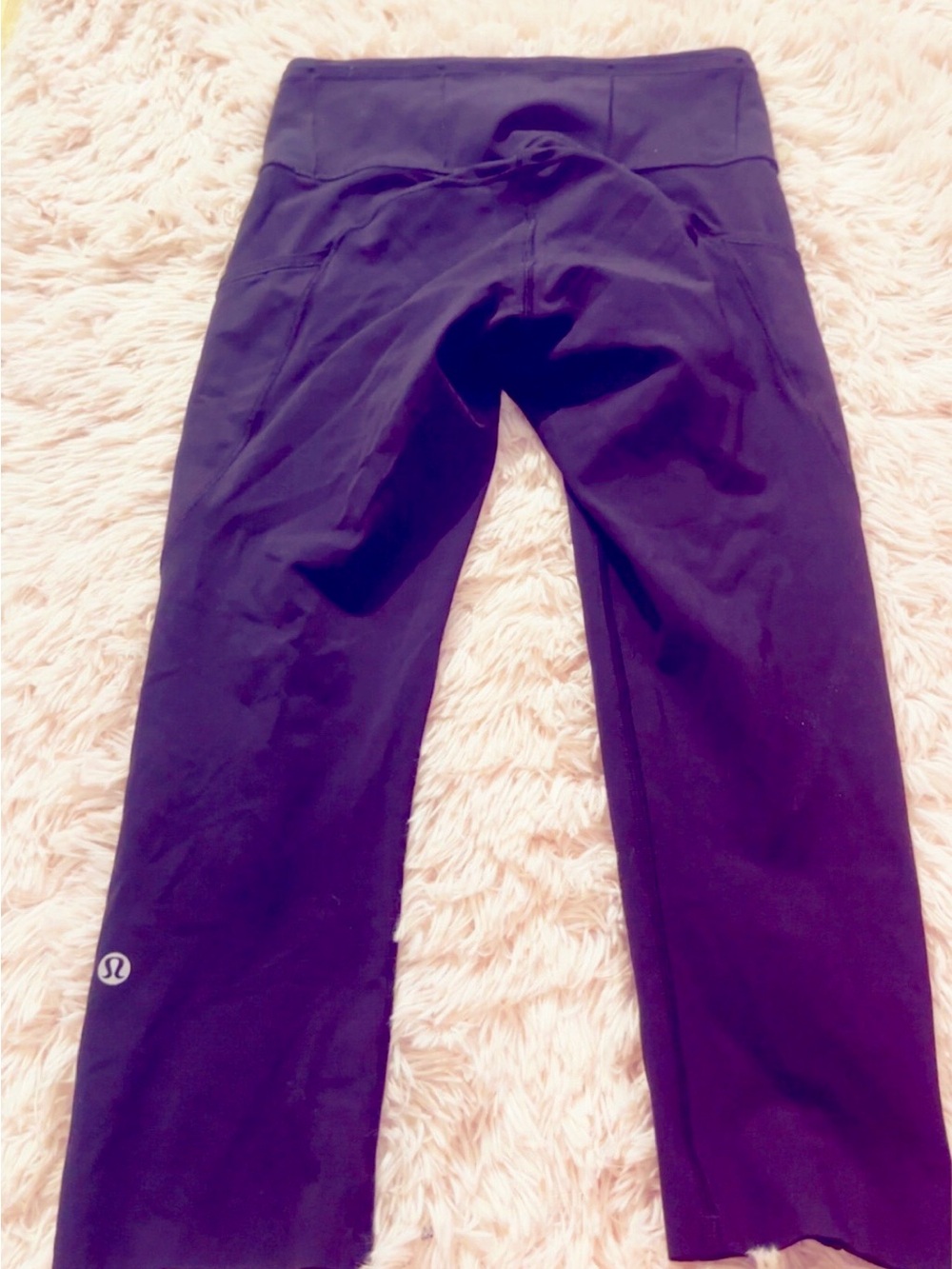Women’s Black lululemon athletica-Inspired High-Rise Active Leggings